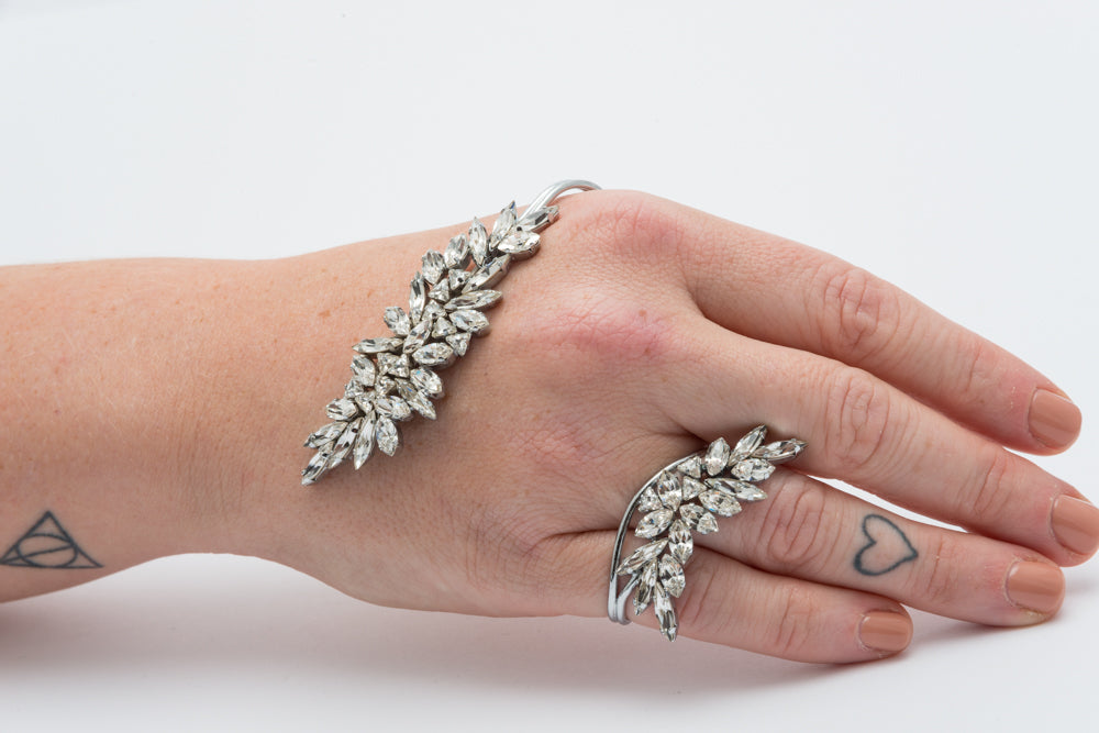 Natalia Palm Cuff - Patrice Design